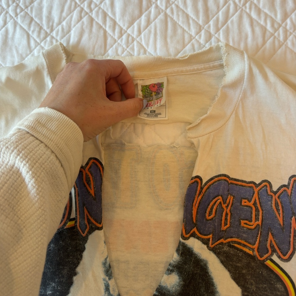 1997 TED NUGENT WANGO TANGO THRASHED T-SHIRT - Picture 3 of 7